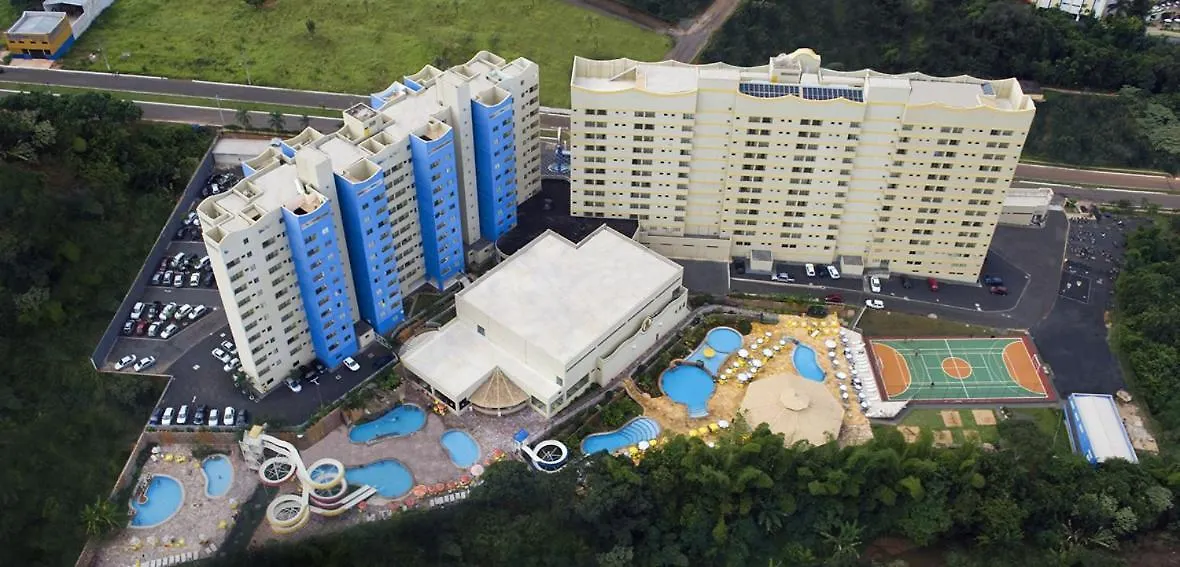 Apartamento Golden Dolphin Grand Hotel. Apcaldas Caldas Novas Brazil